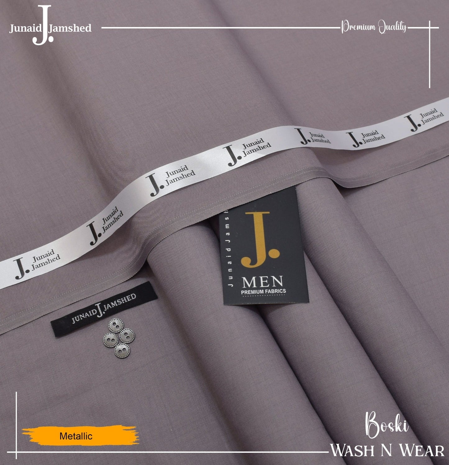 J. Junaid Jamshed wash and Wear Booski (Matelic)