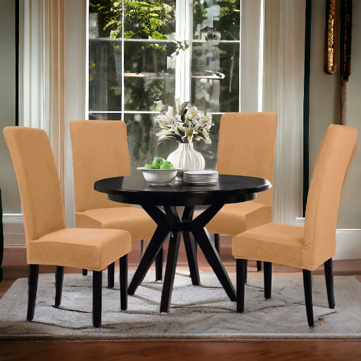 Micro Mesh Fitted Dining Chair Covers