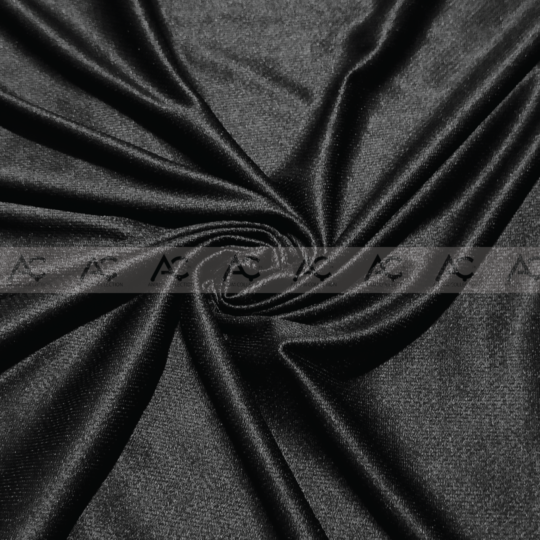 Micro Mash Fitted Sofa Covers- (Black color)