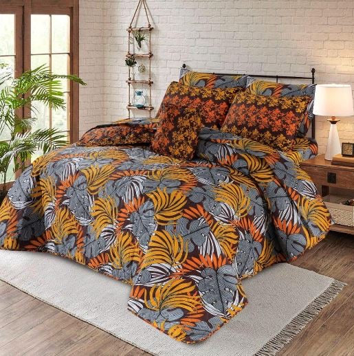 7 PCs Quilted Comforter Set CS-007