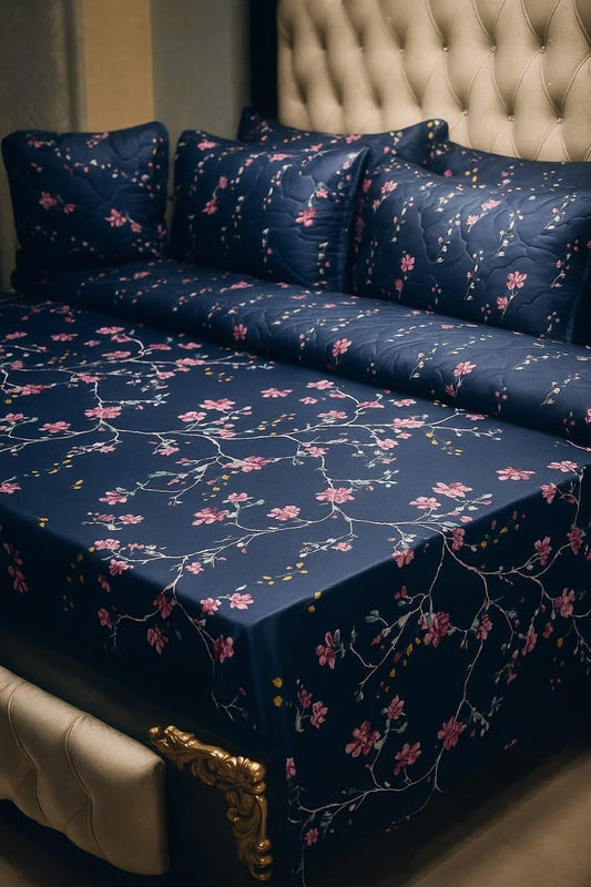 7 PCs Quilted Comforter Set CS-006
