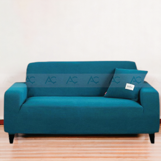 Micro Mash Fitted Sofa Covers- (Zinc color)