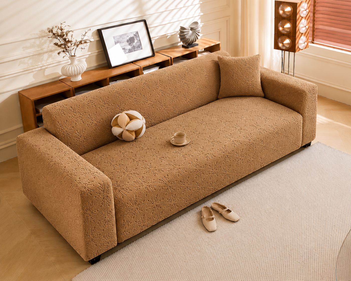 Thickend Snow Style Sofa Cover