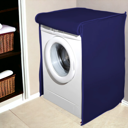 Front Load Waterproof Washing Machine Cover | Navy Blue Color