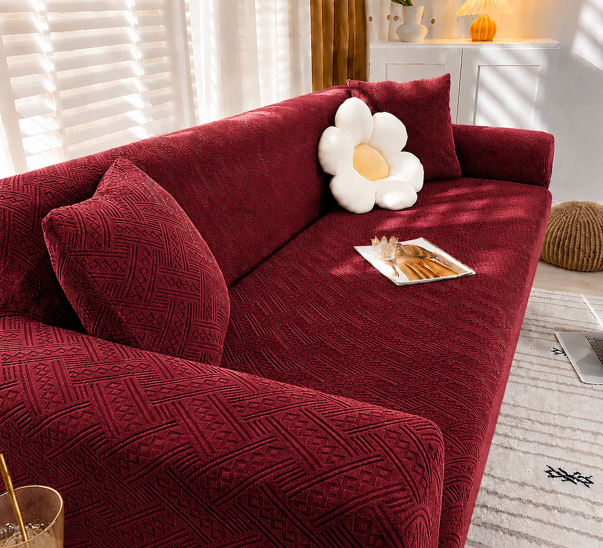Thingo New Royal Wave Sofa Cover