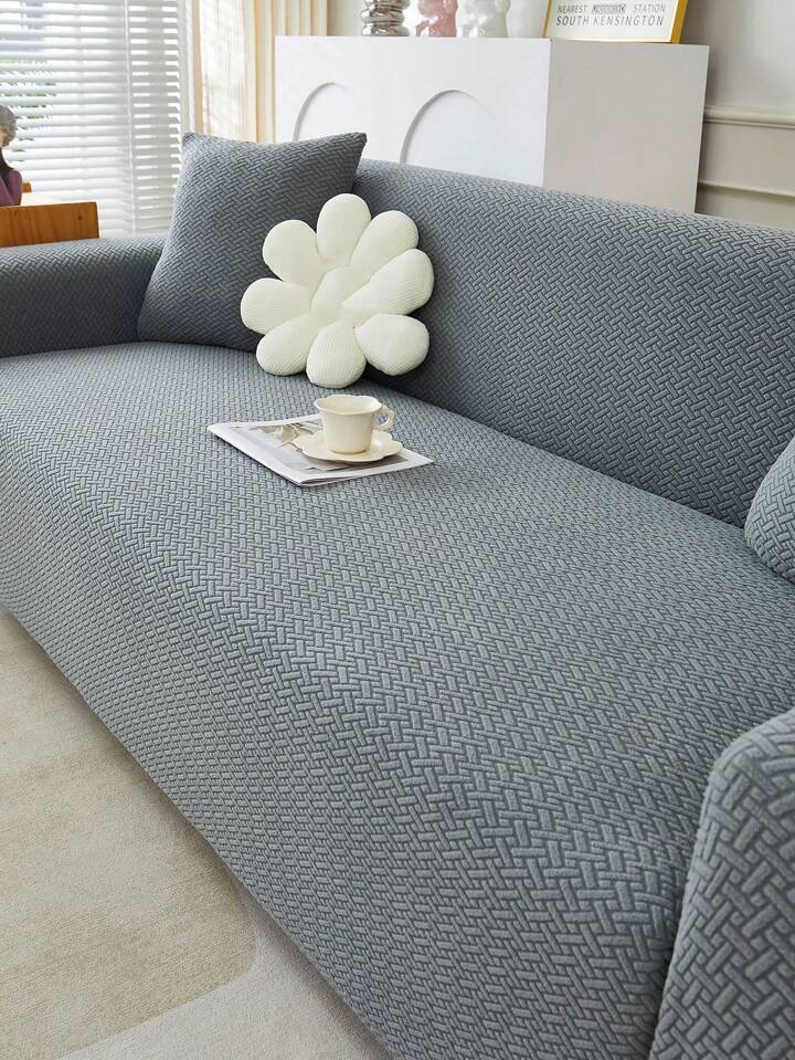 Jacquard Stripe Sofa Cover