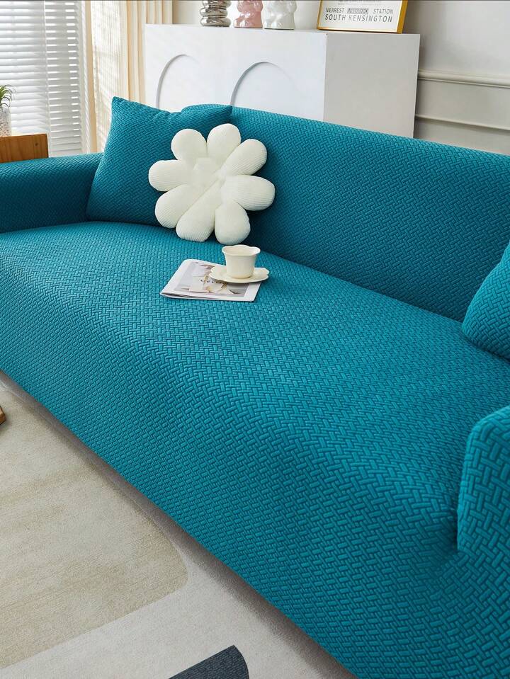 Jacquard Stripe Sofa Cover
