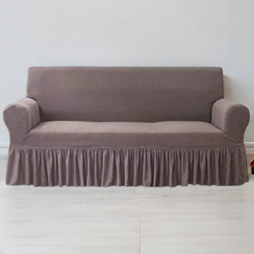 Turkish Style Sofa Cover | Beige Color | Dustproof Non-slip Sofa Slipcover For Bedroom Office Living Room Home Decor