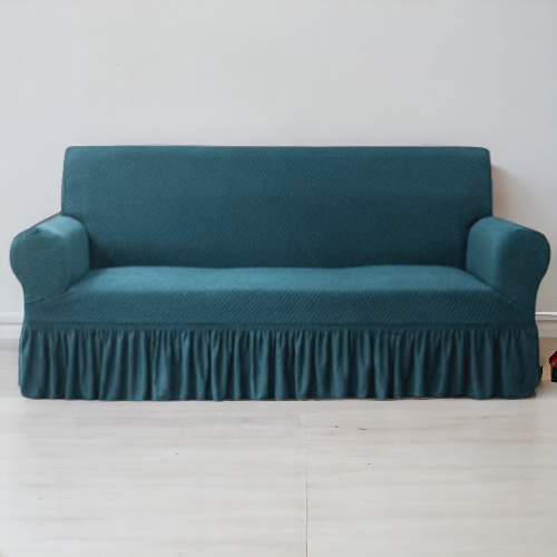 Turkish Style Sofa Cover | Zinc Color | Dustproof Non-slip Sofa Slipcover For Bedroom Office Living Room Home Decor