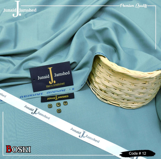 J. Junaid Jamshed WASH AND WEAR - FOUR SEASON-CADET BLUE