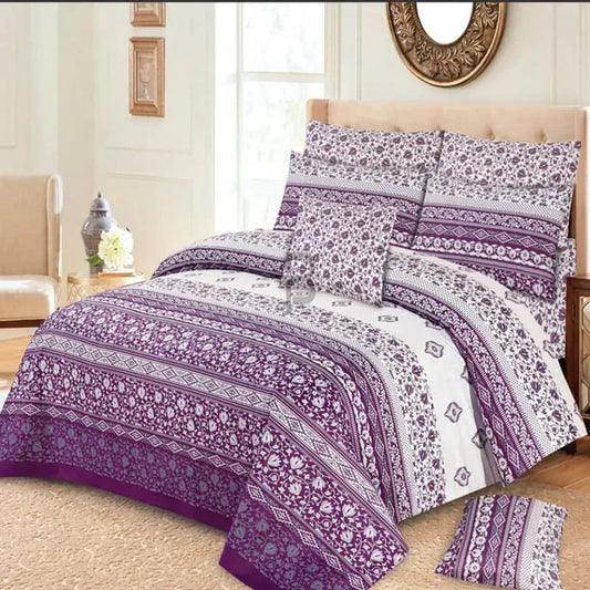 7 PCs Quilted Comforter Set CS-023