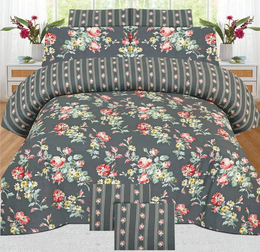 7 PCs Quilted Comforter Set CS-006