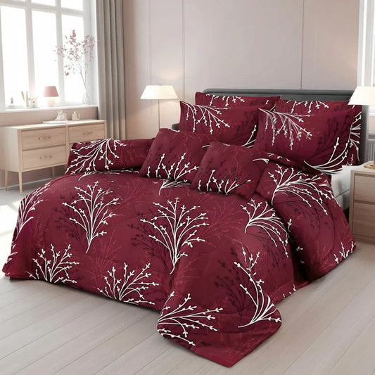 7 PCs Quilted Comforter Set CS-003