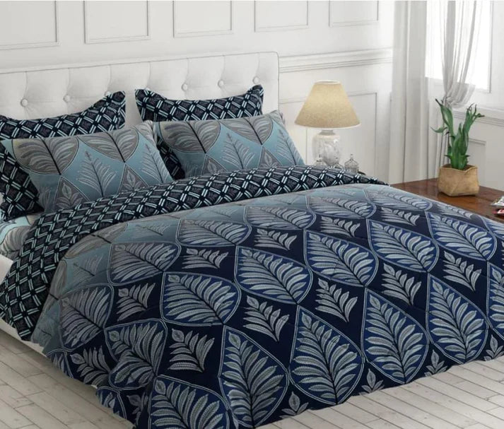 7 PCs Quilted Comforter Set CS-009