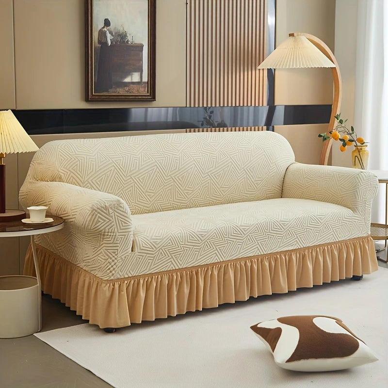 New Zigzag Pattren Strechable Sofa Covers