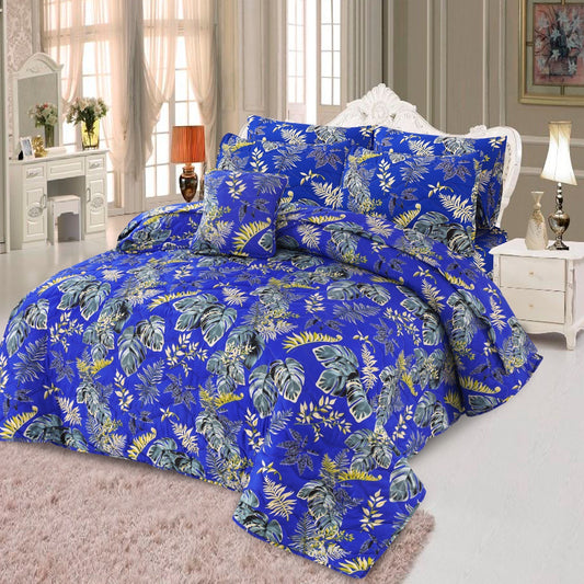Thingo Special Pure Cotton 7 PCs Quilted Comforter Set-1