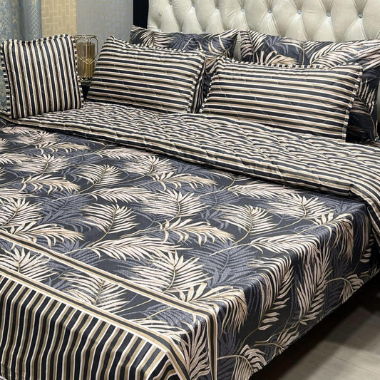 7 PCs Quilted Comforter Set CS-007