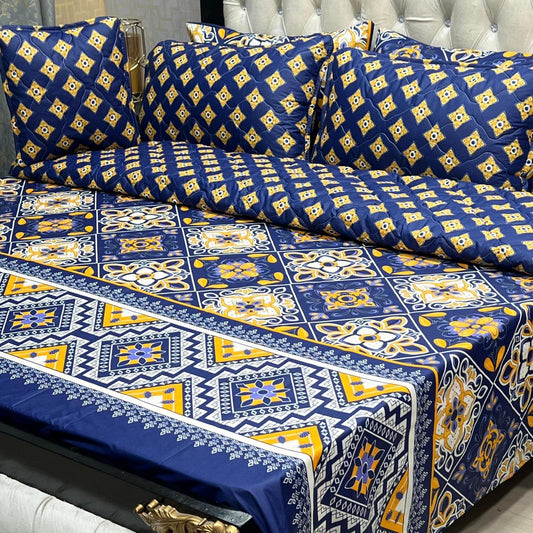 7 PCs Quilted Comforter Set CS-008