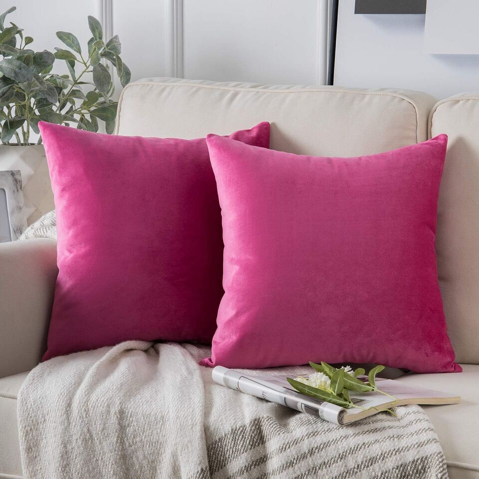 Soft Velvet Cushion Cover | sofa cushions , Bed cushions