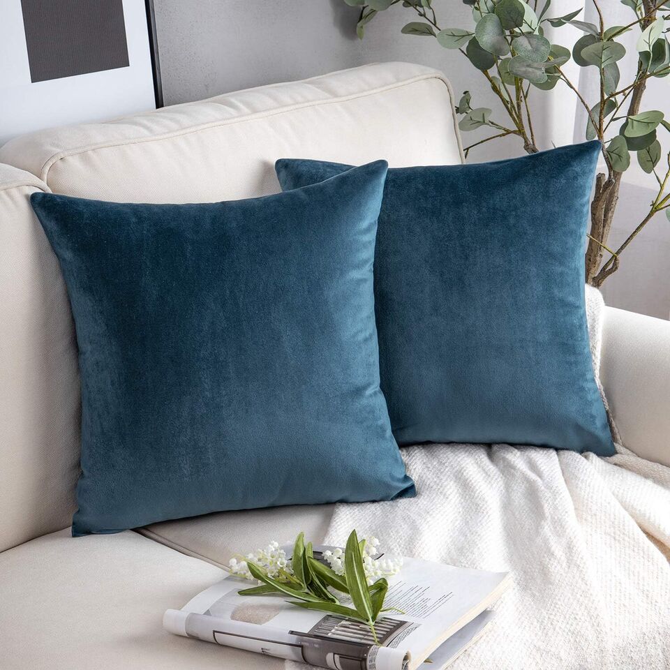 Soft Velvet Cushion Cover | sofa cushions , Bed cushions